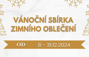 8 - 31. 12. 2024 - Vánoční sbírka zimního oblečení